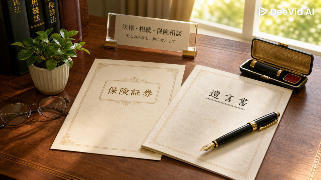 お一人様の死亡保険金、受取人がいないとき遺言で指定できる？(1/9)  大分の「相続・遺言ならこの行政書士」が解説