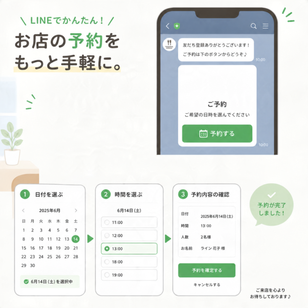 LINE予約の導入・運用を考えている店舗・個人事業主の経営者の方へ(1/3)　大分の「相続・遺言ならこの行政書士」が解説　